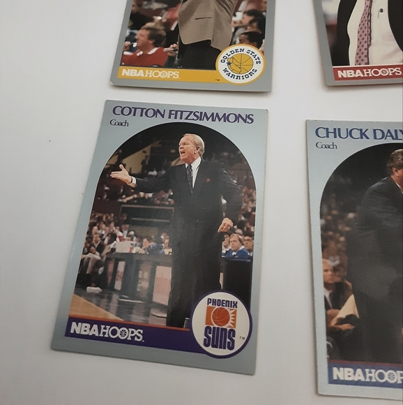 1990 NBA Hoops Coach Cards 7 Count - Picture 5 of 9